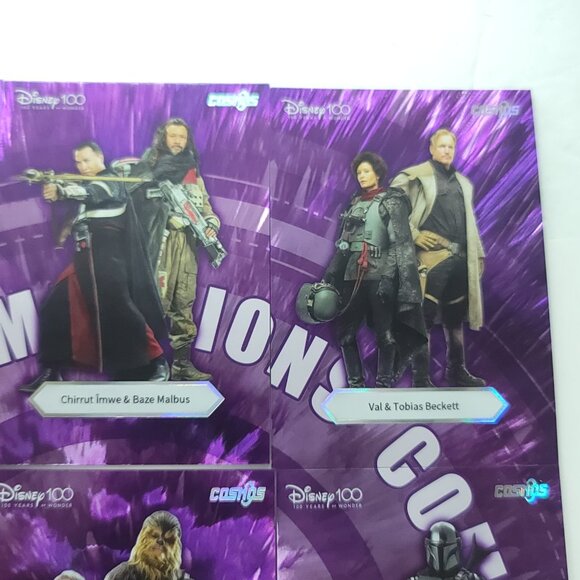 Kakawow Cosmos Disney 100 All Star Complete Star Wars Companion Puzzle 9 Cards - Picture 6 of 10